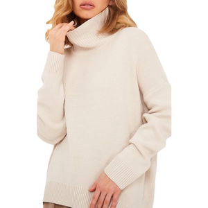 Babaton size large  nexus merino wool turtleneck sweater